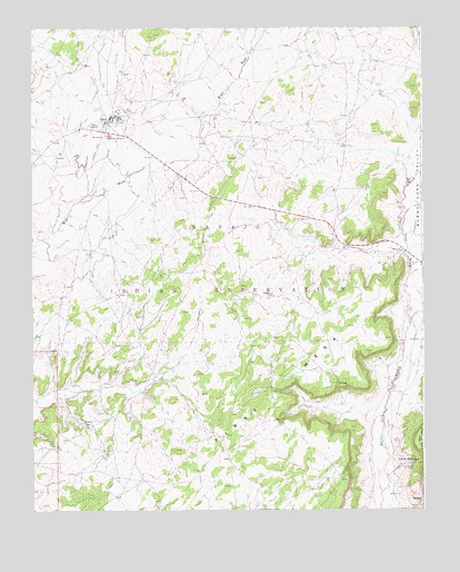 Pinon, AZ USGS Topographic Map