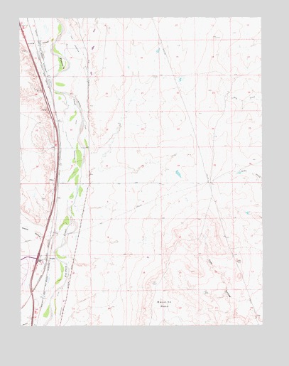 Pinon, CO USGS Topographic Map