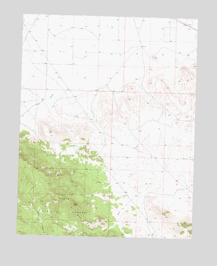 Pinon Point, UT USGS Topographic Map