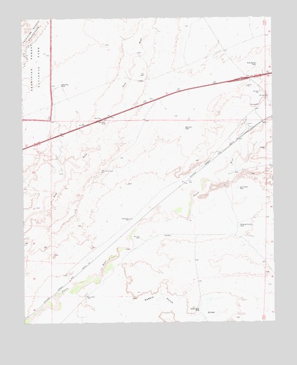 Pinta, AZ USGS Topographic Map