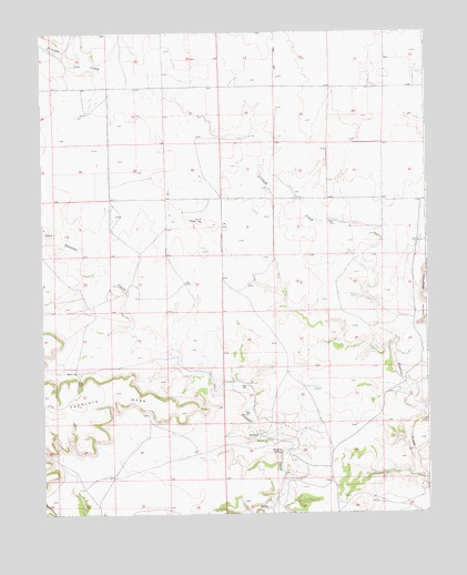 Pintada Creek, CO USGS Topographic Map