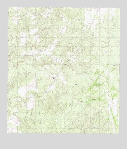 Pinto Creek, TX USGS Topographic Map