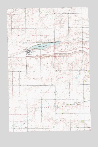 Alamo, ND USGS Topographic Map