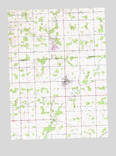 Pioneer, OH USGS Topographic Map