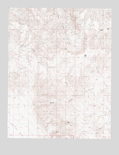 Piper Peak, NV USGS Topographic Map