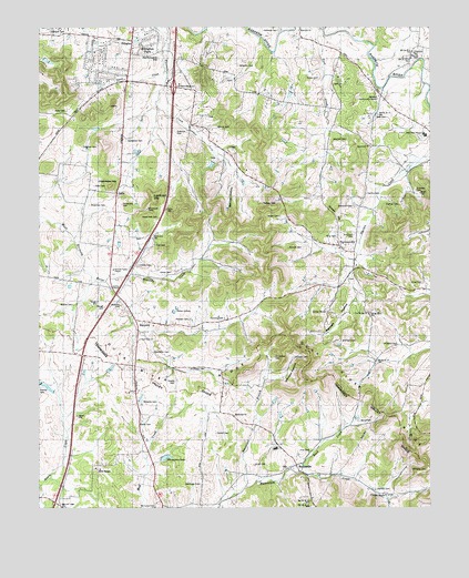 Bethesda, TN USGS Topographic Map