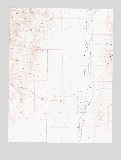 Pirouette Mountain, NV USGS Topographic Map