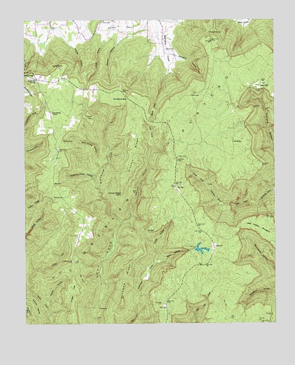 Pitcher Ridge, TN USGS Topographic Map