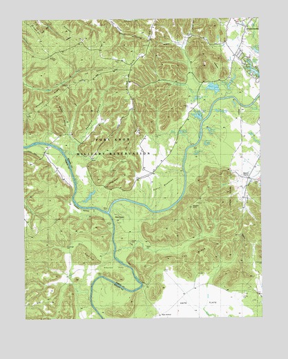 Pitts Point, KY USGS Topographic Map