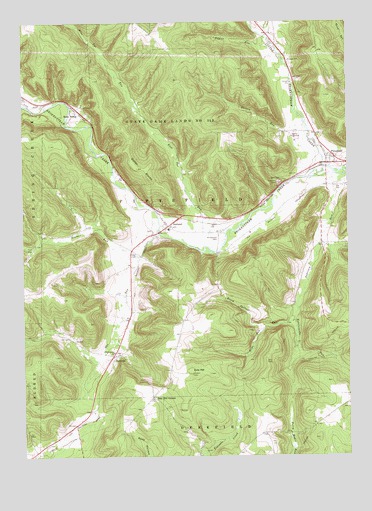 Pittsfield, PA USGS Topographic Map