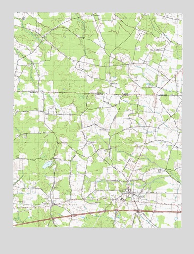 Pittsville, MD USGS Topographic Map