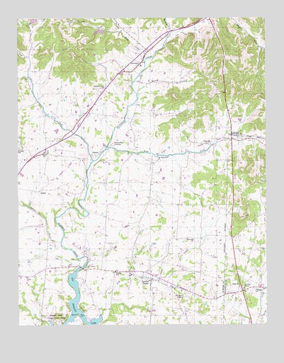 Bethpage, TN USGS Topographic Map
