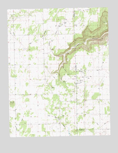 Piute Knoll, UT USGS Topographic Map