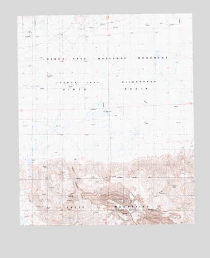 Placer Canyon, CA USGS Topographic Map