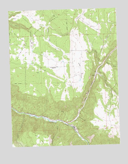 Placerville, CO USGS Topographic Map