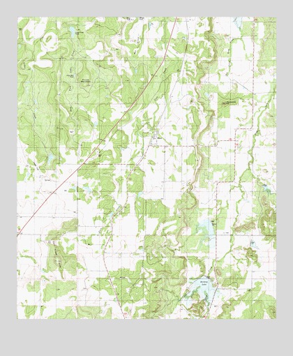 Placid, TX USGS Topographic Map