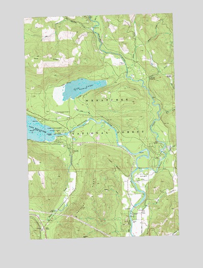 Plain, WA USGS Topographic Map