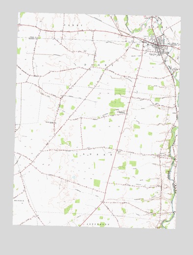 Plain City, OH USGS Topographic Map