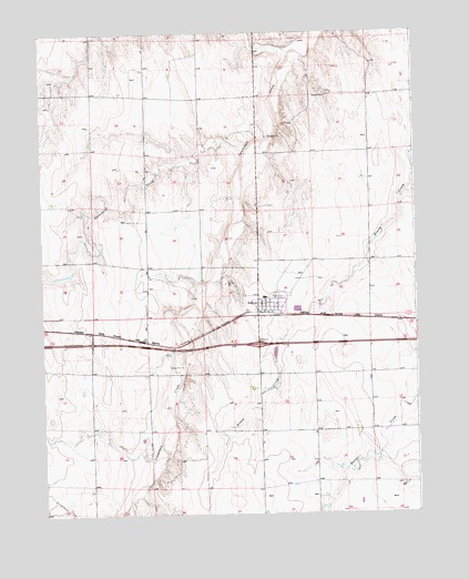 Bethune, CO USGS Topographic Map