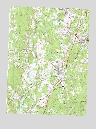 Plainfield, CT USGS Topographic Map