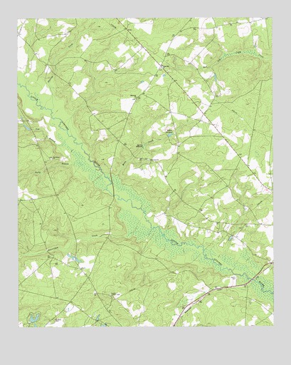 Bethune NW, SC USGS Topographic Map