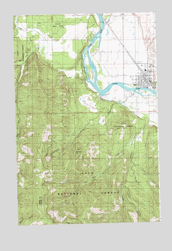 Plains, MT USGS Topographic Map