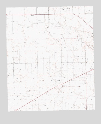 Plains NW, TX USGS Topographic Map