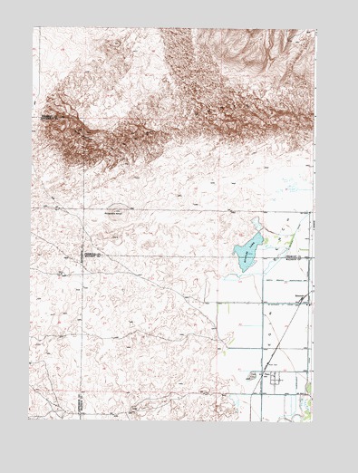 Plano, ID USGS Topographic Map