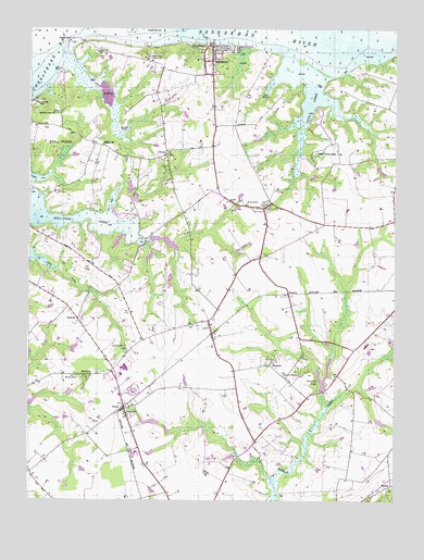 Betterton, MD USGS Topographic Map