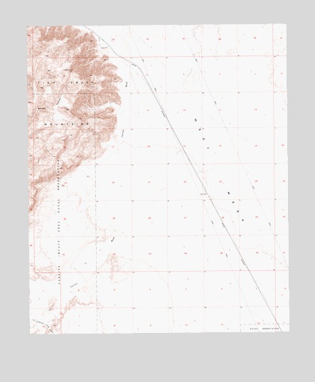 Plaster City NW, CA USGS Topographic Map