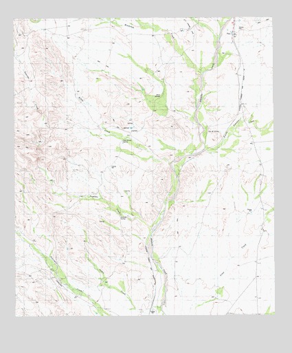 Plata, TX USGS Topographic Map