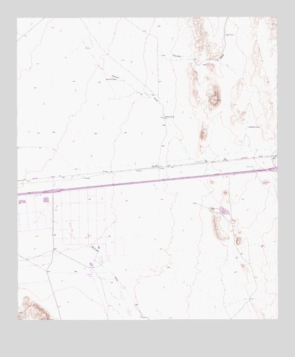 Plateau, TX USGS Topographic Map