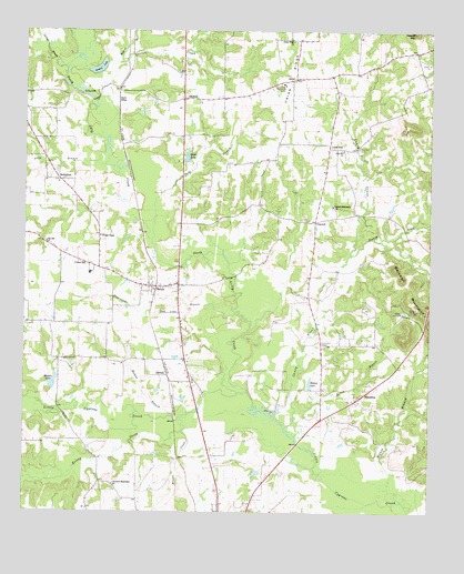 Bettie, TX USGS Topographic Map