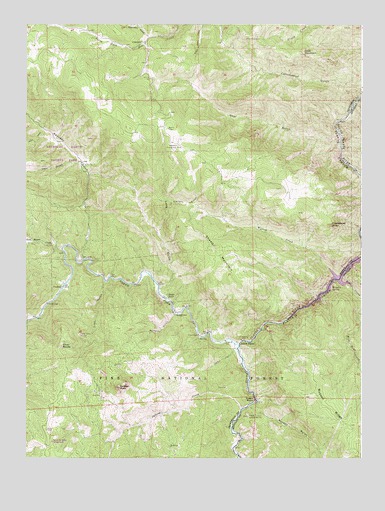 Platte Canyon, CO USGS Topographic Map