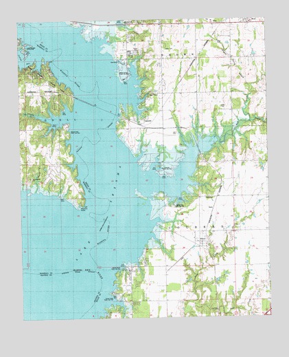 Platter, OK USGS Topographic Map