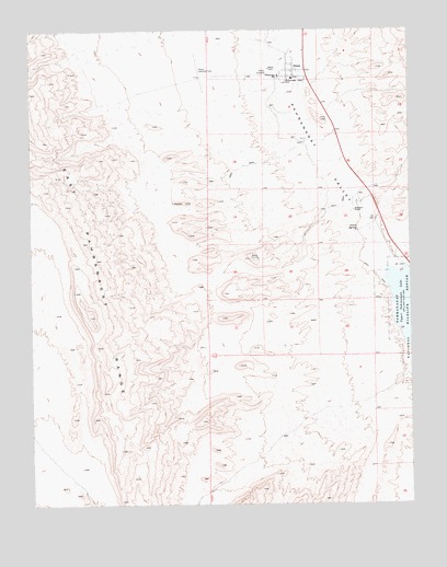 Alamo, NV USGS Topographic Map
