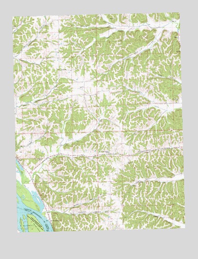 Pleasant Dale Valley, IL USGS Topographic Map