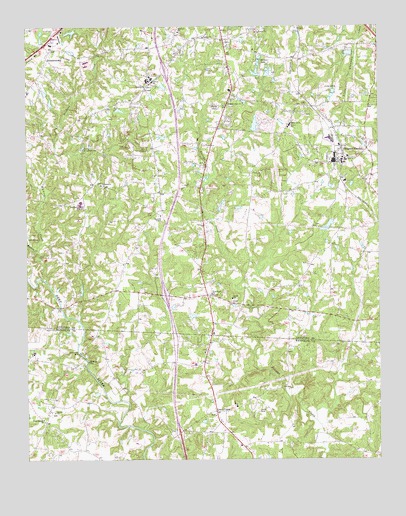 Pleasant Garden, NC USGS Topographic Map