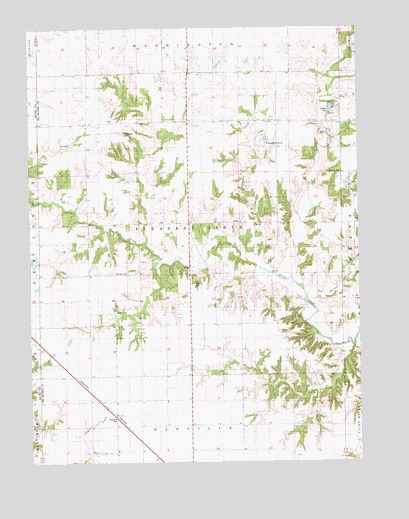 Pleasant Grove, IA USGS Topographic Map