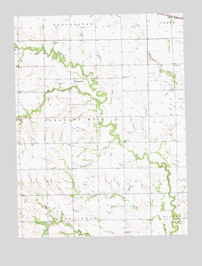 Pleasant Hill, NE USGS Topographic Map