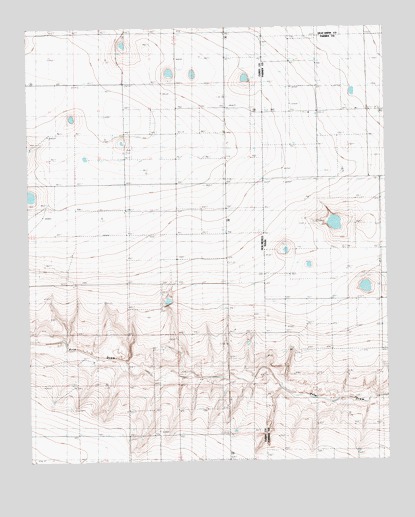 Pleasant Hill NE, NM USGS Topographic Map
