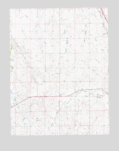 Beuck Draw, CO USGS Topographic Map