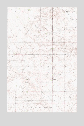 Pleasant Prairie NW, MT USGS Topographic Map