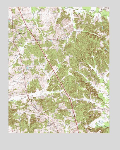 Pleasant Ridge, KY USGS Topographic Map