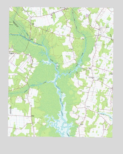 Pleasant Ridge, VA USGS Topographic Map