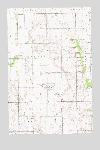 Pleasant Valley, ND USGS Topographic Map