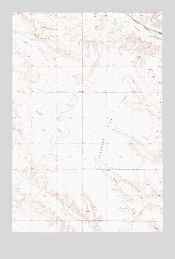 Pleasant View, MT USGS Topographic Map