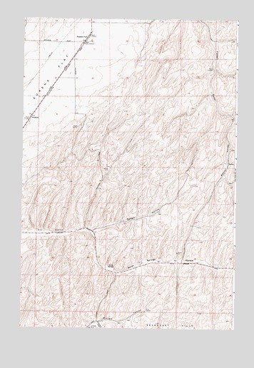 Pleasant View, WA USGS Topographic Map