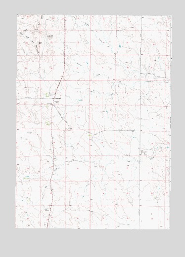 Pleasantdale, WY USGS Topographic Map