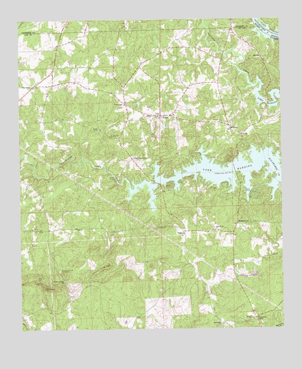 Beulah, AL USGS Topographic Map